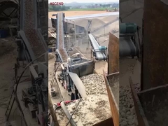 Schlagmaschine zum Zerkleinern von Stein, Steinerz und Bauabfällen