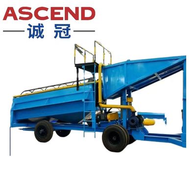 Alluvial Placer Sand Gold Washing Plant Machine GTS20 GTS50 In Africa