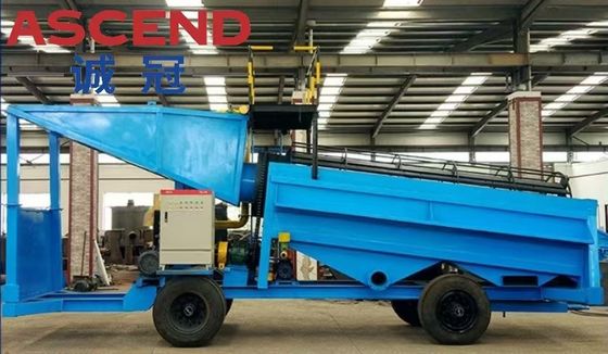 Alluvial Placer Sand Gold Washing Plant Machine GTS20 GTS50 In Africa