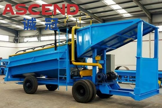 Alluvial Placer Sand Gold Washing Plant Machine GTS20 GTS50 In Africa
