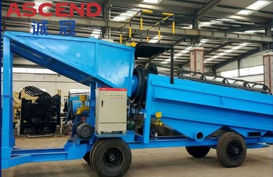 Alluvial Placer Sand Gold Washing Plant Machine GTS20 GTS50 In Africa
