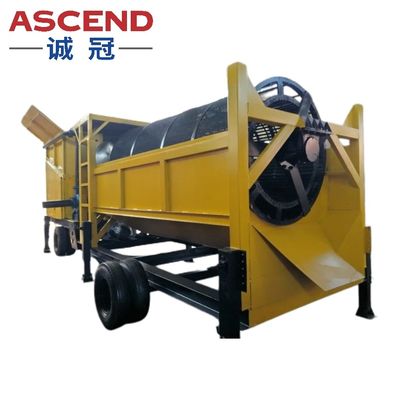 Alluvial Gold Washing Plant Machine GTS20 GTS50 For Small Scale Mining In Africa