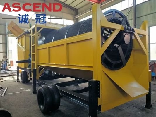 Alluvial Gold Washing Plant Machine GTS20 GTS50 For Small Scale Mining In Africa