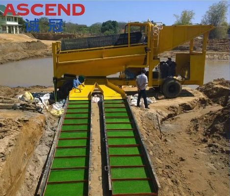 Alluvial Gold Washing Plant Machine GTS20 GTS50 For Small Scale Mining In Africa