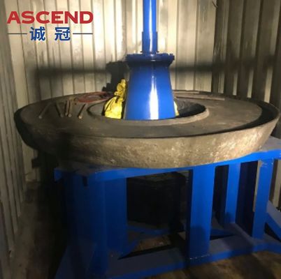 China Ascend Gold Powder Making Machine 1200 Model 200 300 Kg Per Hour Final Product Size Less Than 0.1-0.178mm