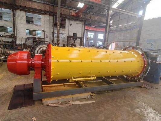 900x1800 900x3000 Dry Grinding Ball Mill Machine For Gold Silver Copper Iron Ore Powder Making With 1 2 3 Tph Capacity