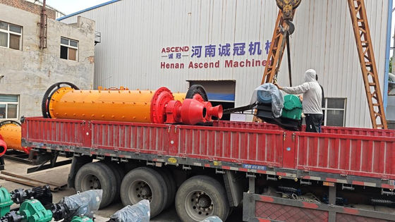 900x1800 900x3000 Dry Grinding Ball Mill Machine For Gold Silver Copper Iron Ore Powder Making With 1 2 3 Tph Capacity