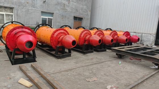 900x1800 900x3000 Dry Grinding Ball Mill Machine For Gold Silver Copper Iron Ore Powder Making With 1 2 3 Tph Capacity
