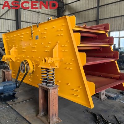 3YK2460 Mobile Vibrating Sand Screen Machine For Aggregate Limestone Separator