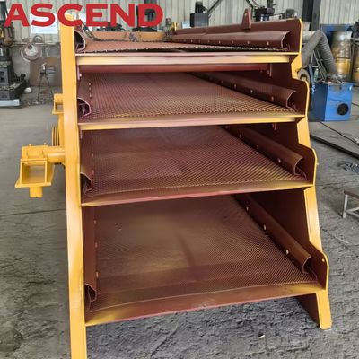 Roller Screen Vibration Separator For Marble Charcoal Clay Mining 160m3 / H
